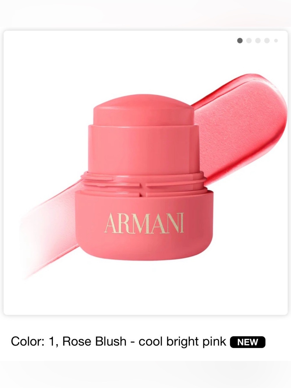 Armani Beauty Dolci Blush Smoothing Cream-to-Powder Soft-Matte Balm